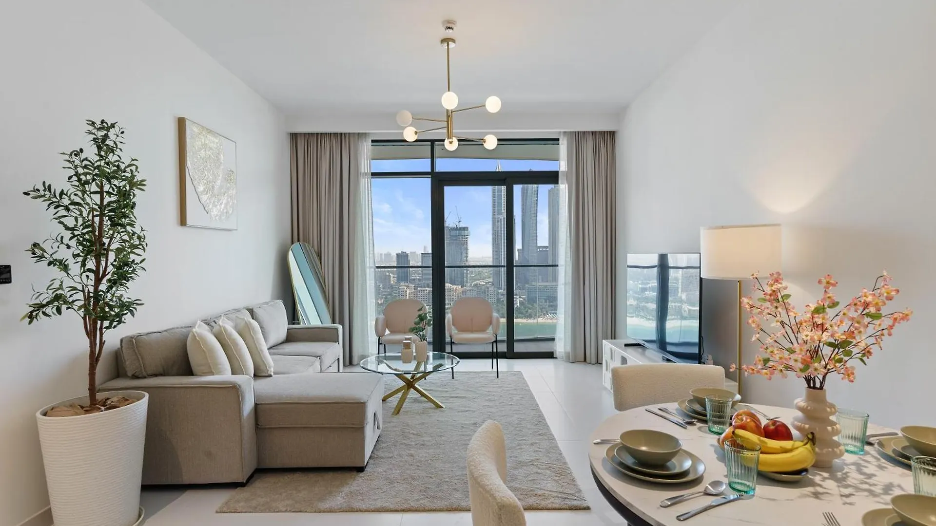 Luxurious 2Br In Beachfront With Marina Skyline View Ντουμπάι
