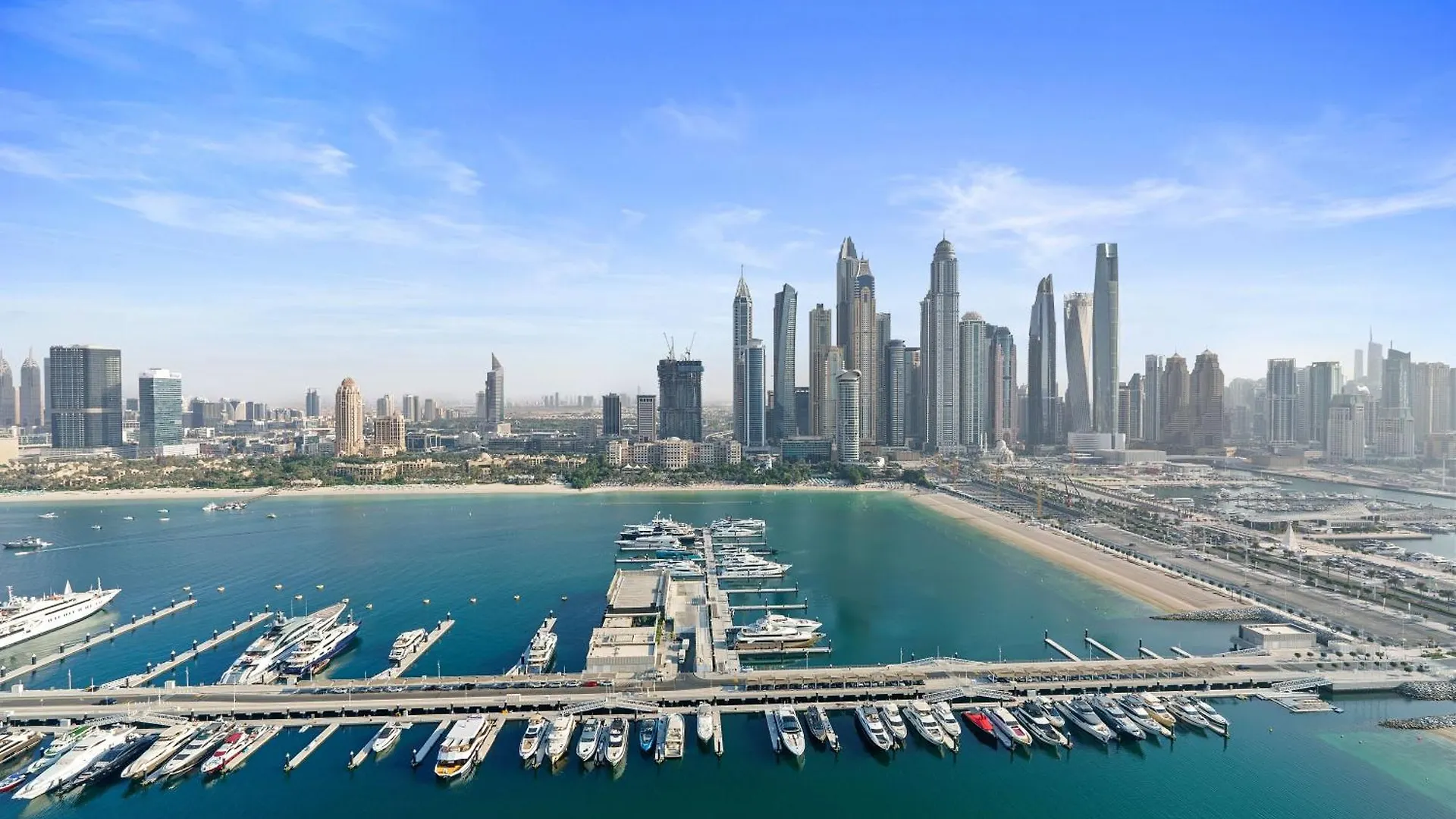 Luxurious 2Br In Beachfront With Marina Skyline View Dubai Apartment