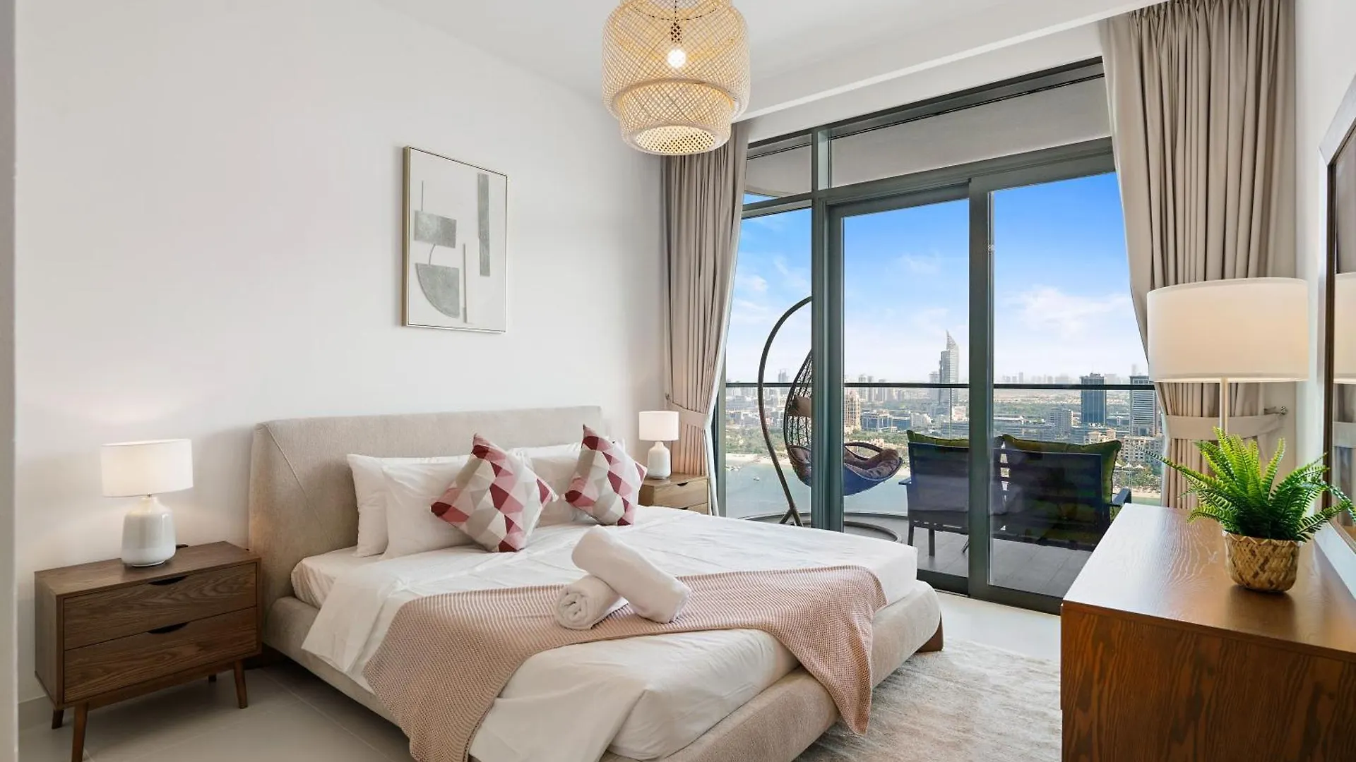 Apartment Luxurious 2Br In Beachfront With Marina Skyline View Dubai